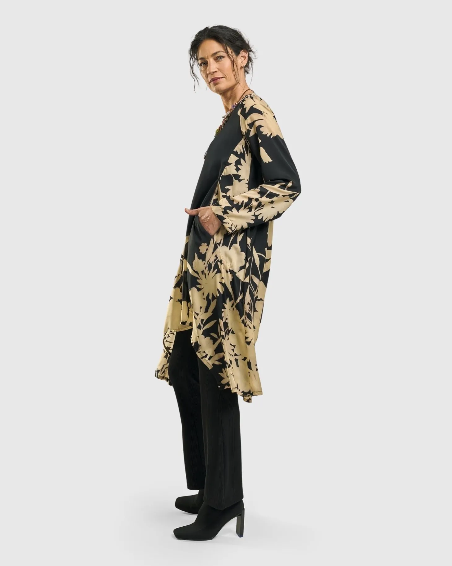 Daylily Tunic Top, Floral