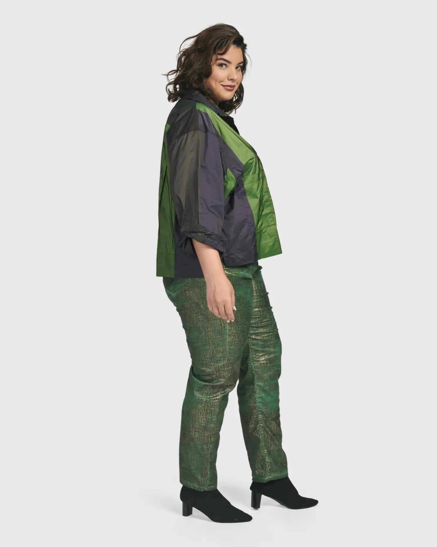 Deluxe Boxy Shirt, Forest
