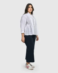 Denver Cropped Pants, Navy