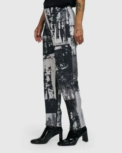 Digi Slim Pants, Marble