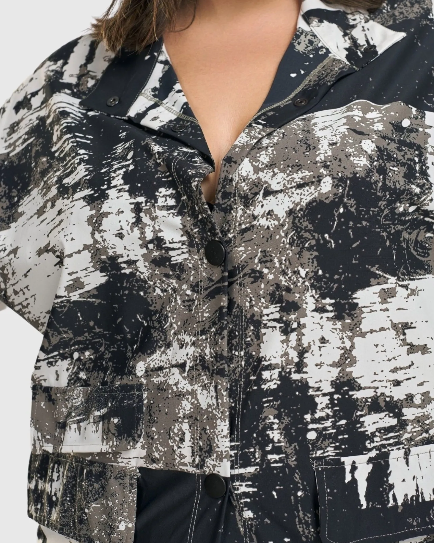 Digi Tech Jacket, Marble