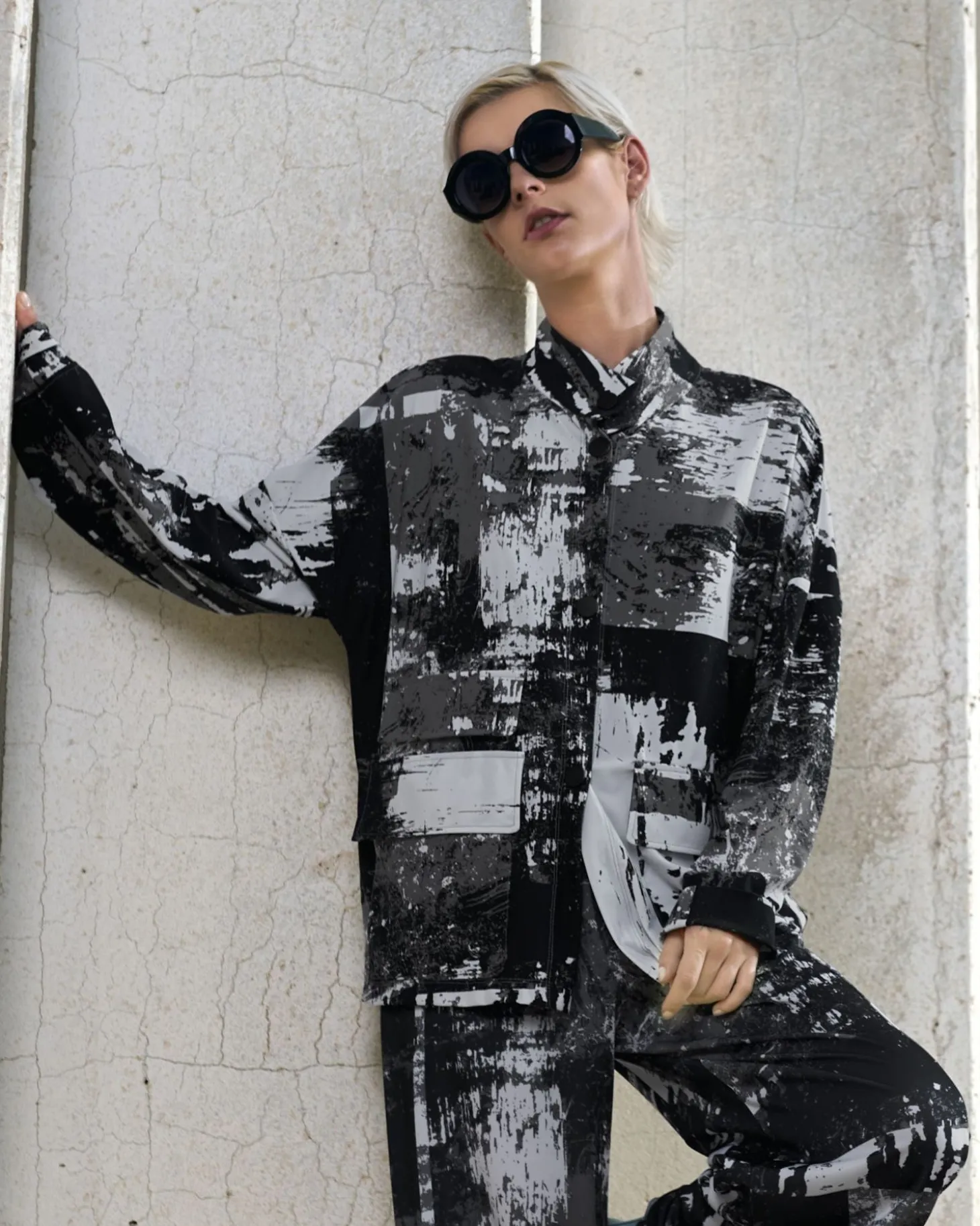 Digi Tech Jacket, Marble