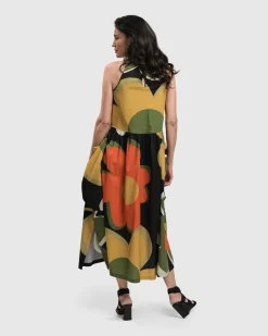Dina Sleeveless Maxi Dress, Floral