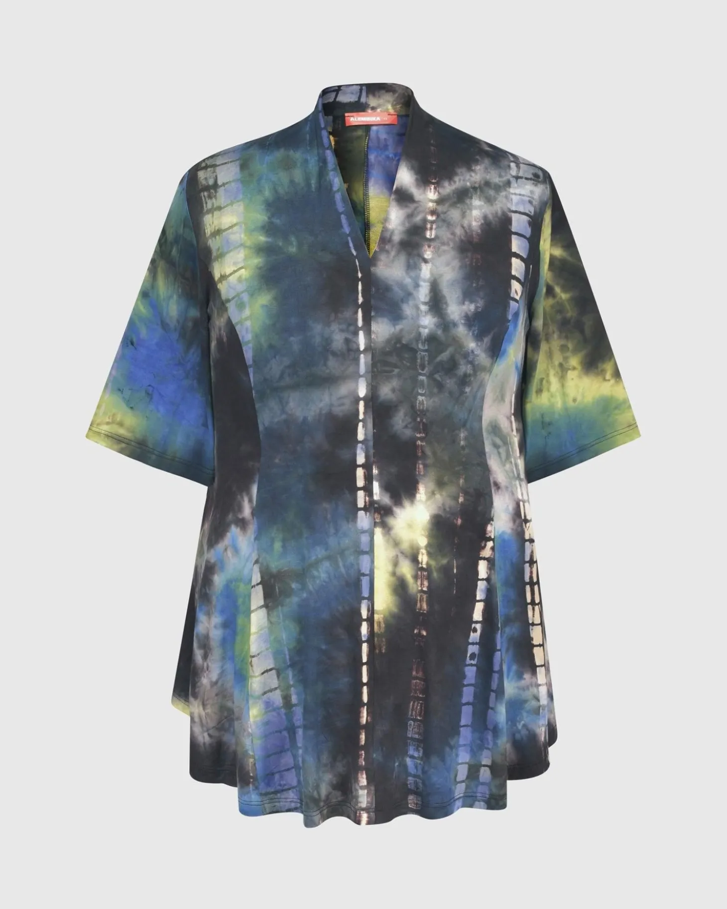 Dreamy V-Neck Top, Tie Dye