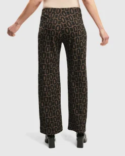 Dynamite Days Flare Pants, Coffee