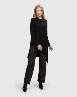 Dynamite Days Flare Pants, Coffee