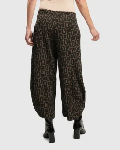 Dynamite Days Punto Pants, Coffee