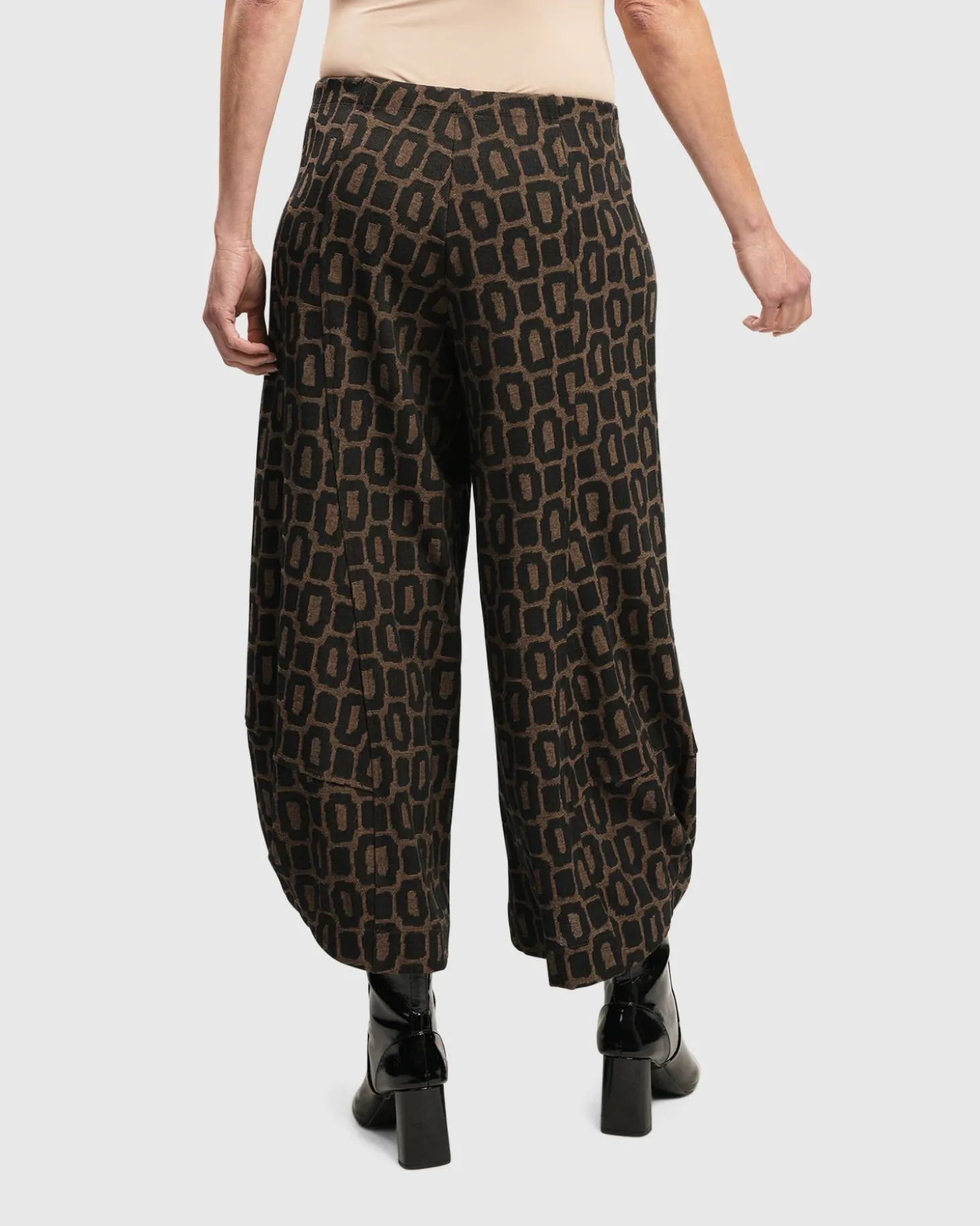 Dynamite Days Punto Pants, Coffee