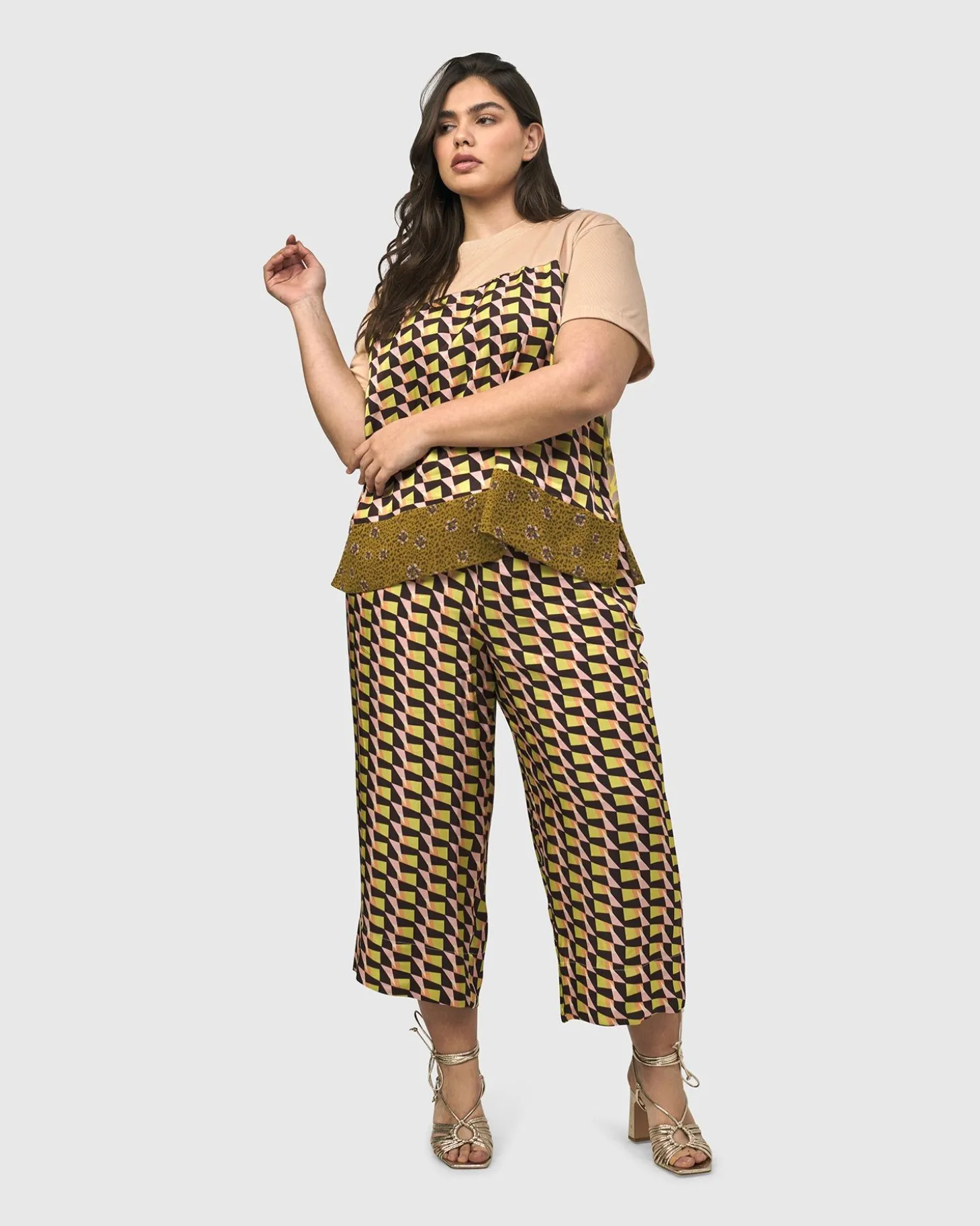 Escher Boxy Tee, Mix
