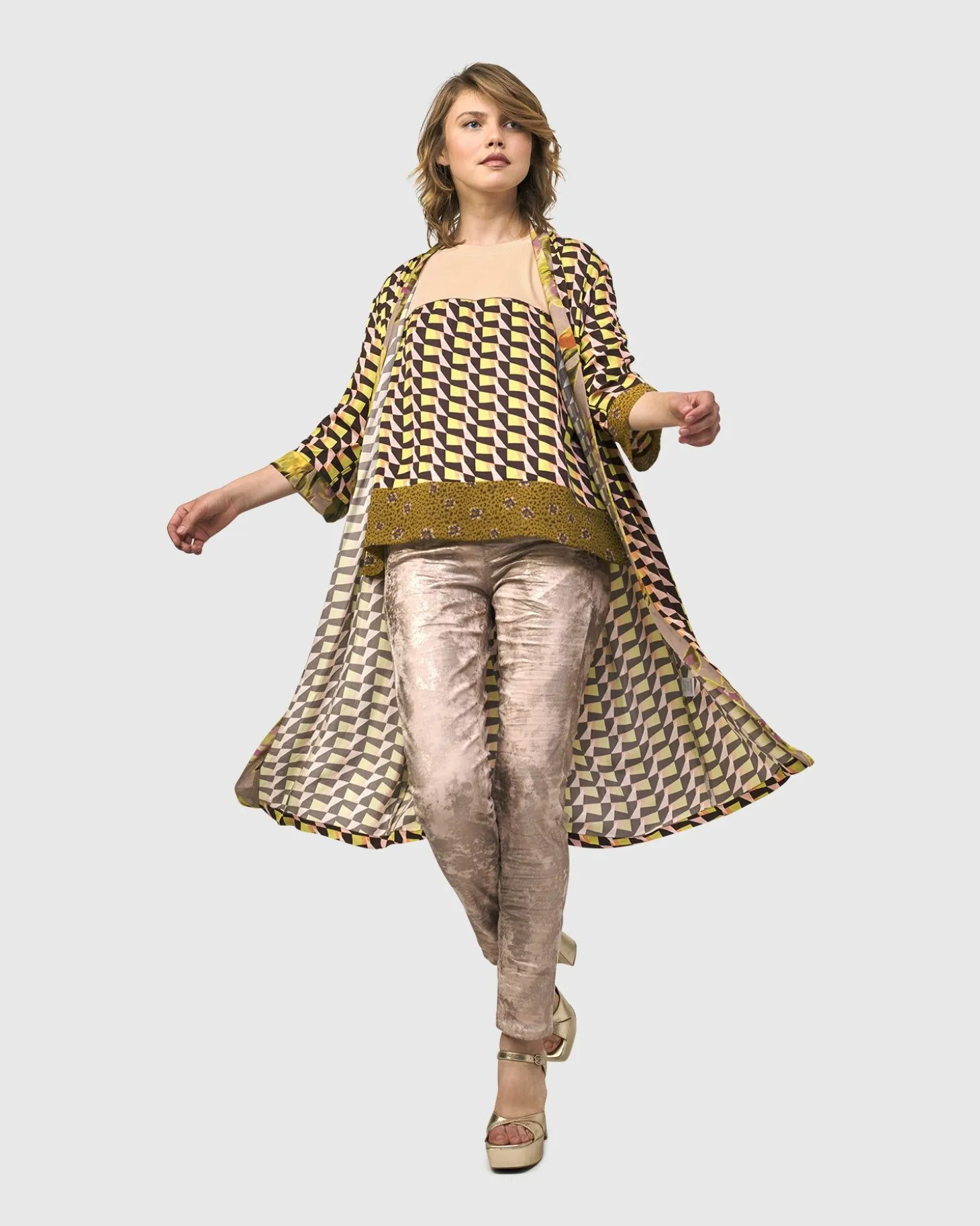 Escher Boxy Tee, Mix