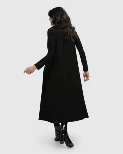 Essential A Line Dress, Black