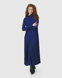 Essential A-Line Dress, Royal Blue