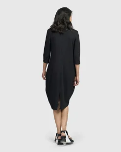 Essential Cargo Dress, Black
