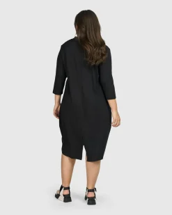 Essential Cargo Dress, Black