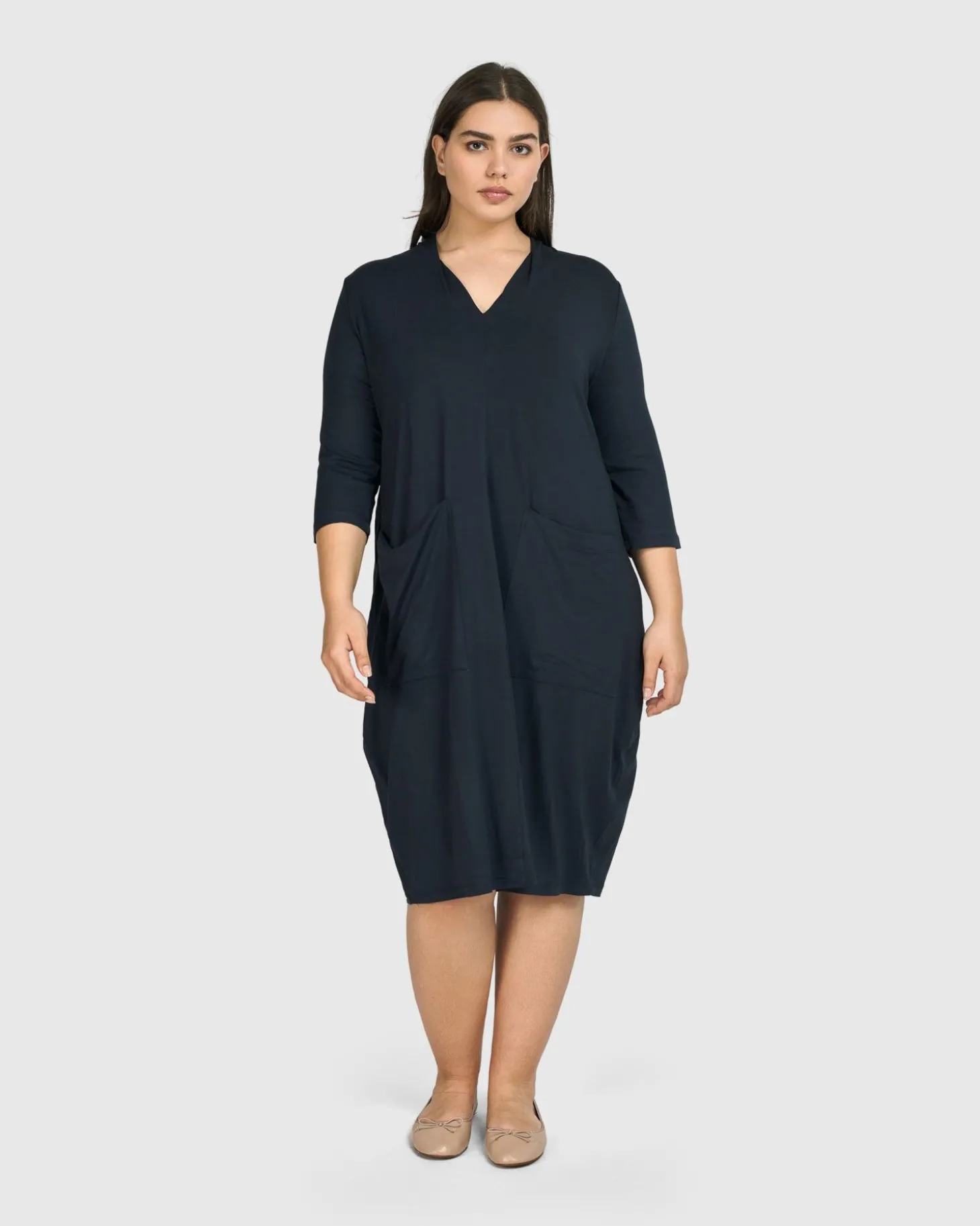 Essential Cargo Dress, Ocean