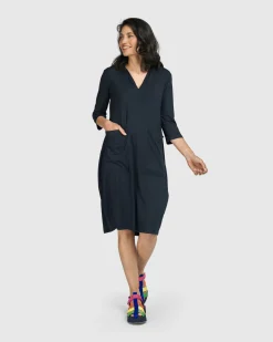 Essential Cargo Dress, Ocean