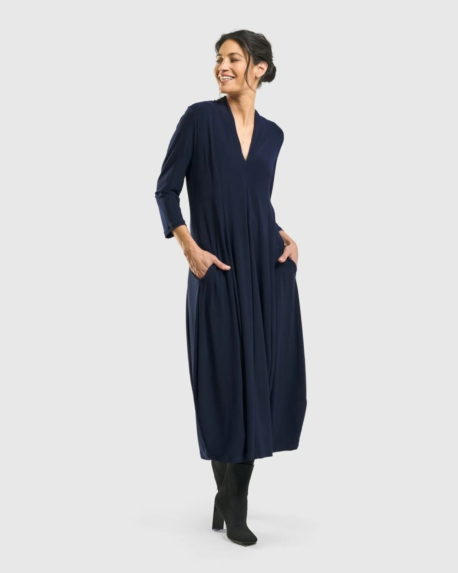 Essential Cocoon Dress, Night