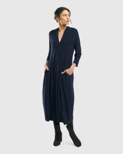 Essential Cocoon Dress, Night