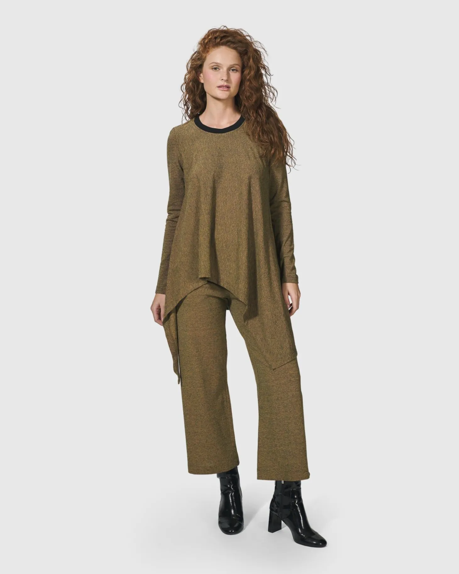 Essential Cropped Pants, Honey