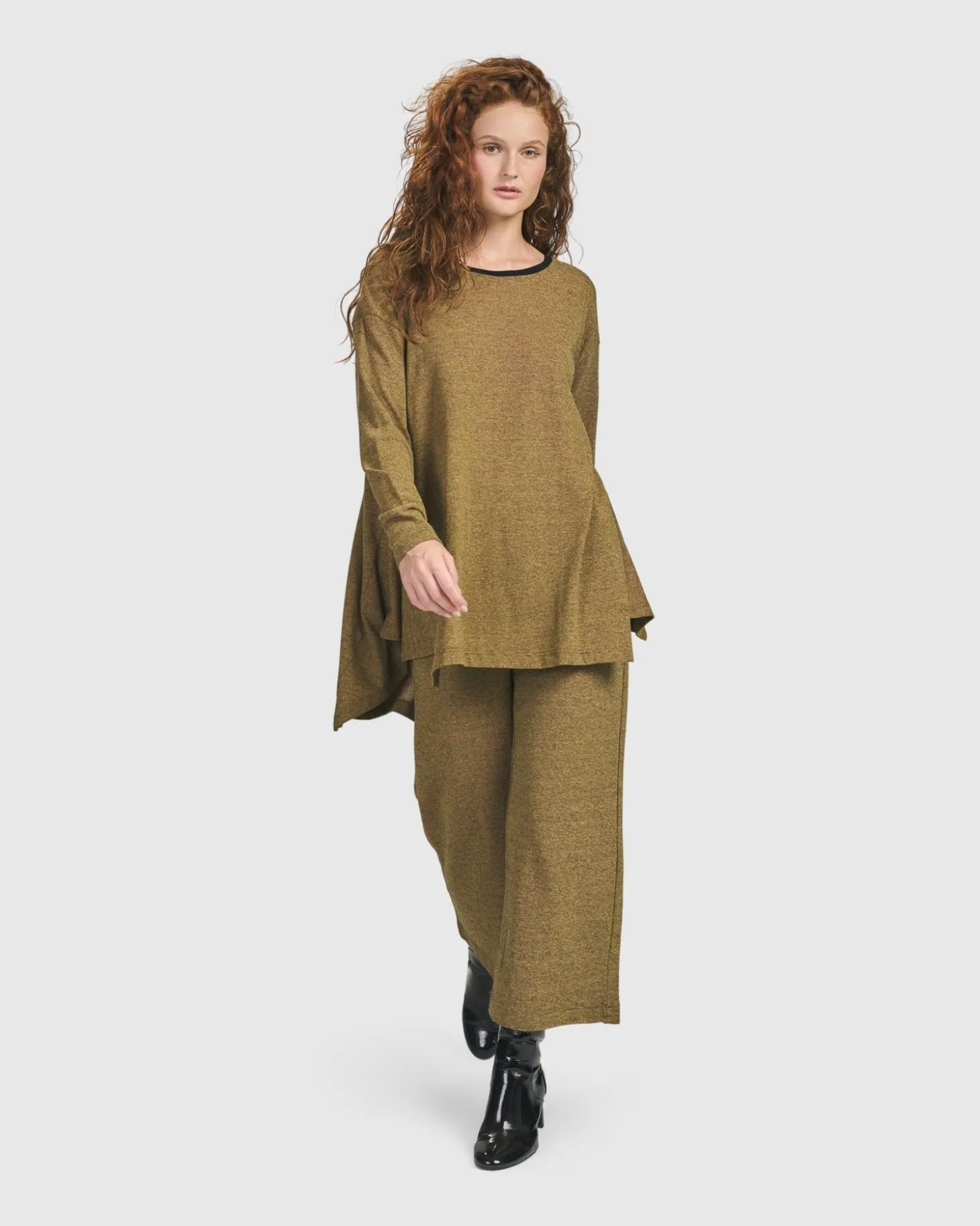 Essential Flared Top, Honey