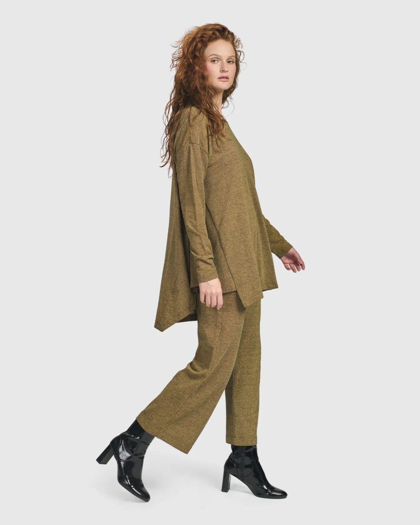 Essential Flared Top, Honey