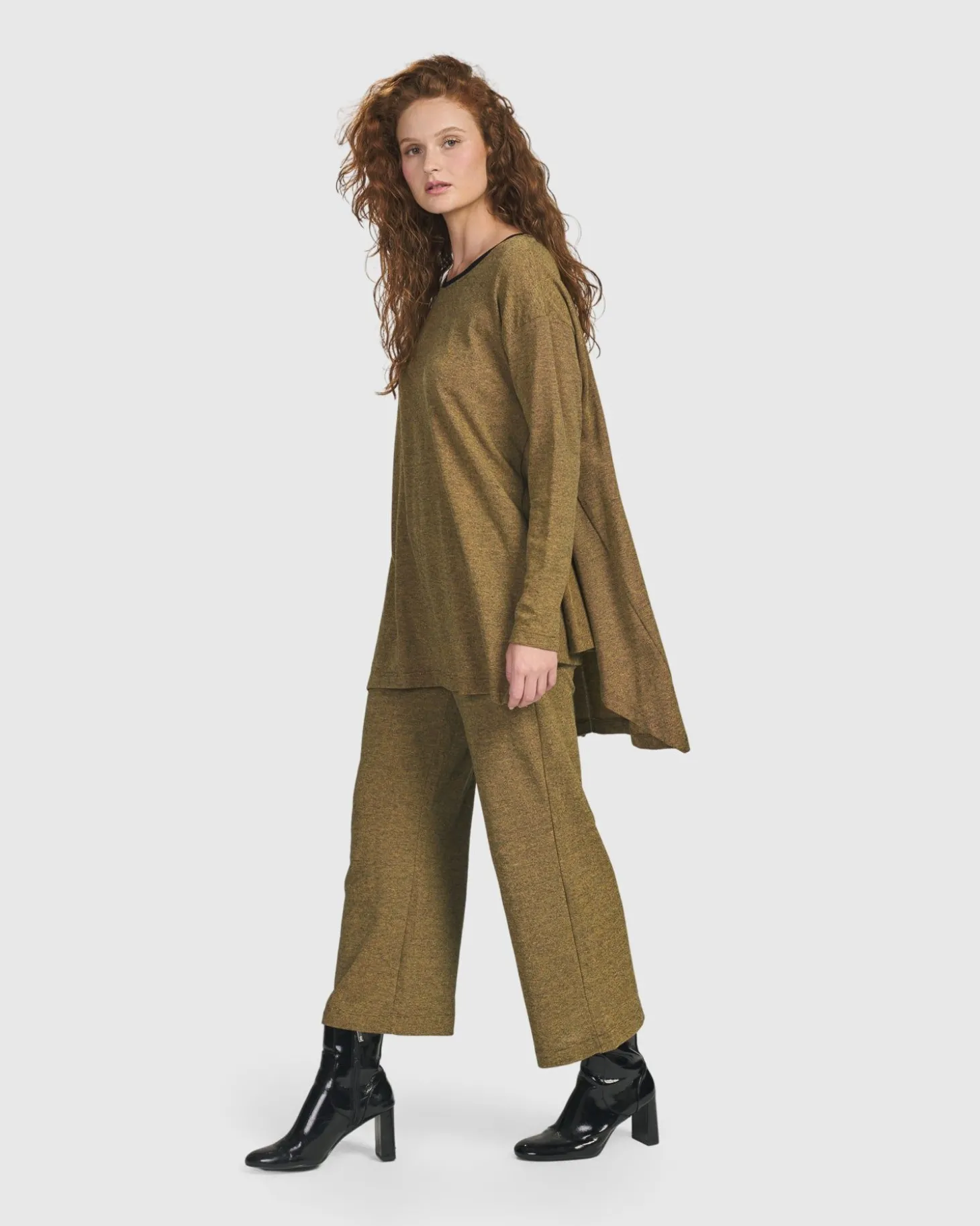 Essential Flared Top, Honey
