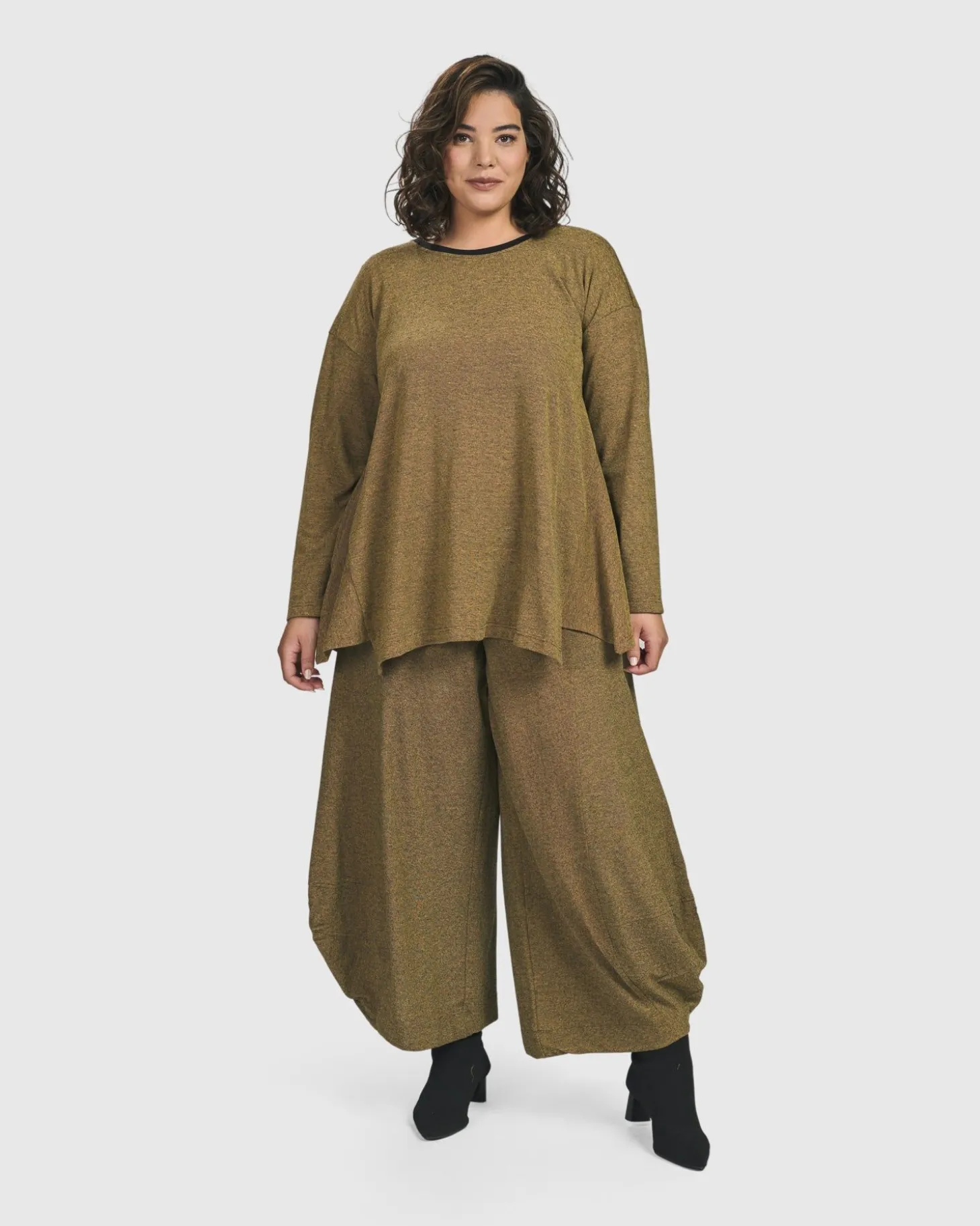 Essential Flared Top, Honey