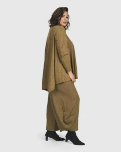 Essential Flared Top, Honey