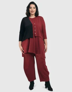 Essential Flow Pants, Plum