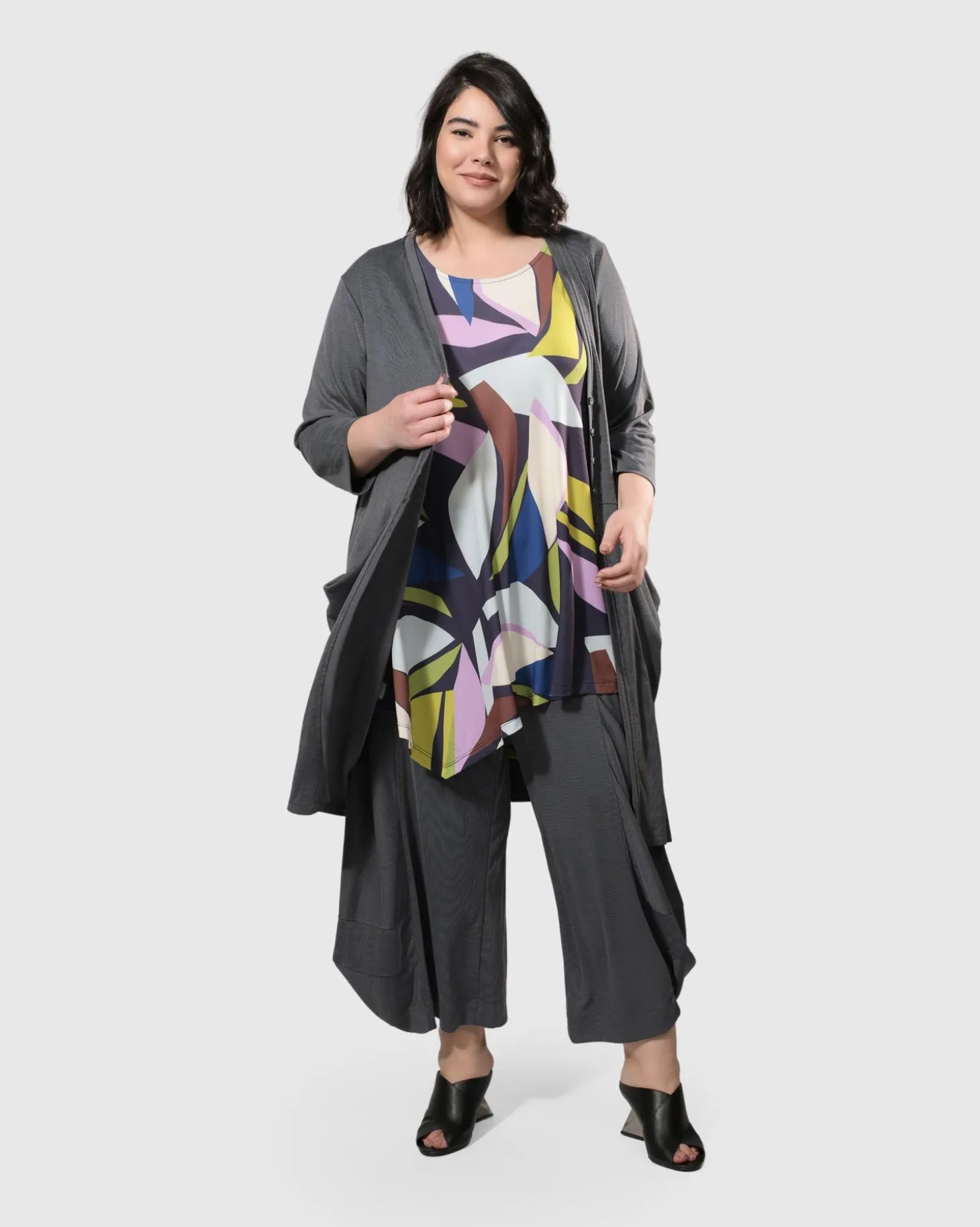 Essential Go-To Punto Pants, Grey
