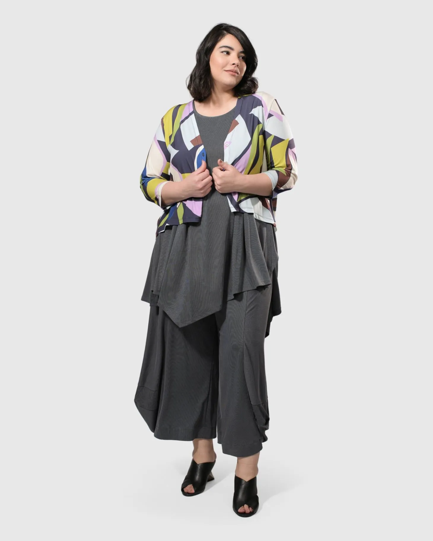 Essential Go-To Punto Pants, Grey