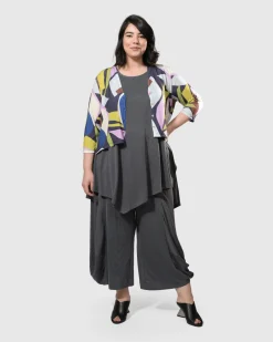 Essential Joy Sleeveless Tunic Top, Grey