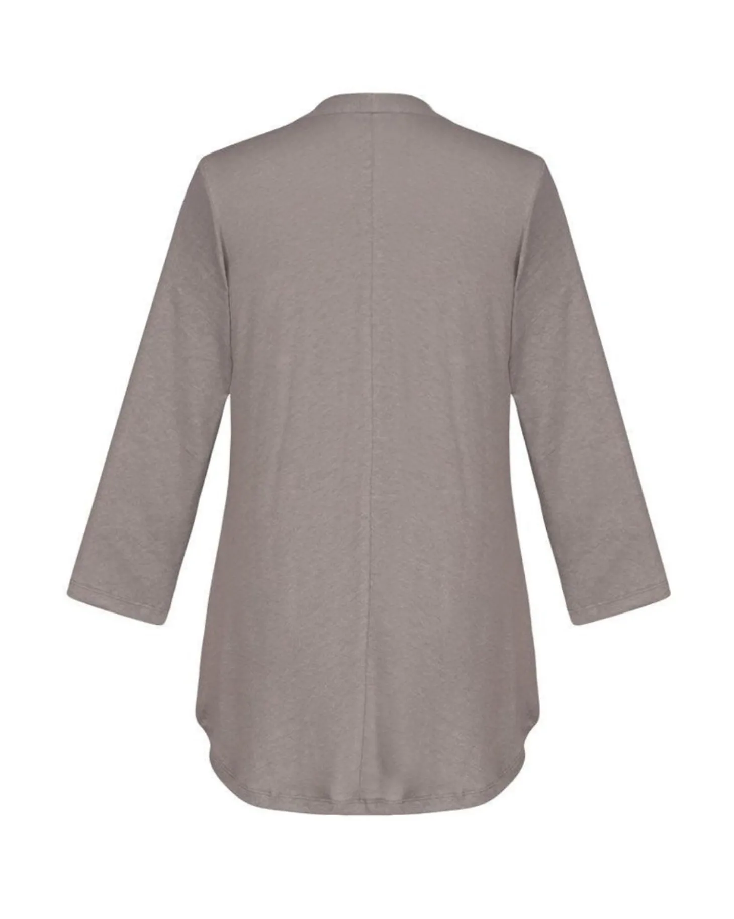 Essential Linen V-Neck Top, Sage