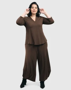 Essential Punto Pants, Coffee