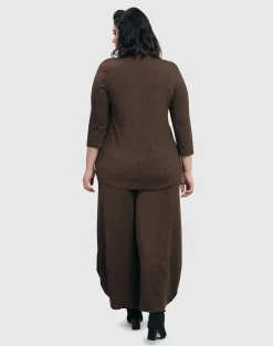 Essential Punto Pants, Coffee