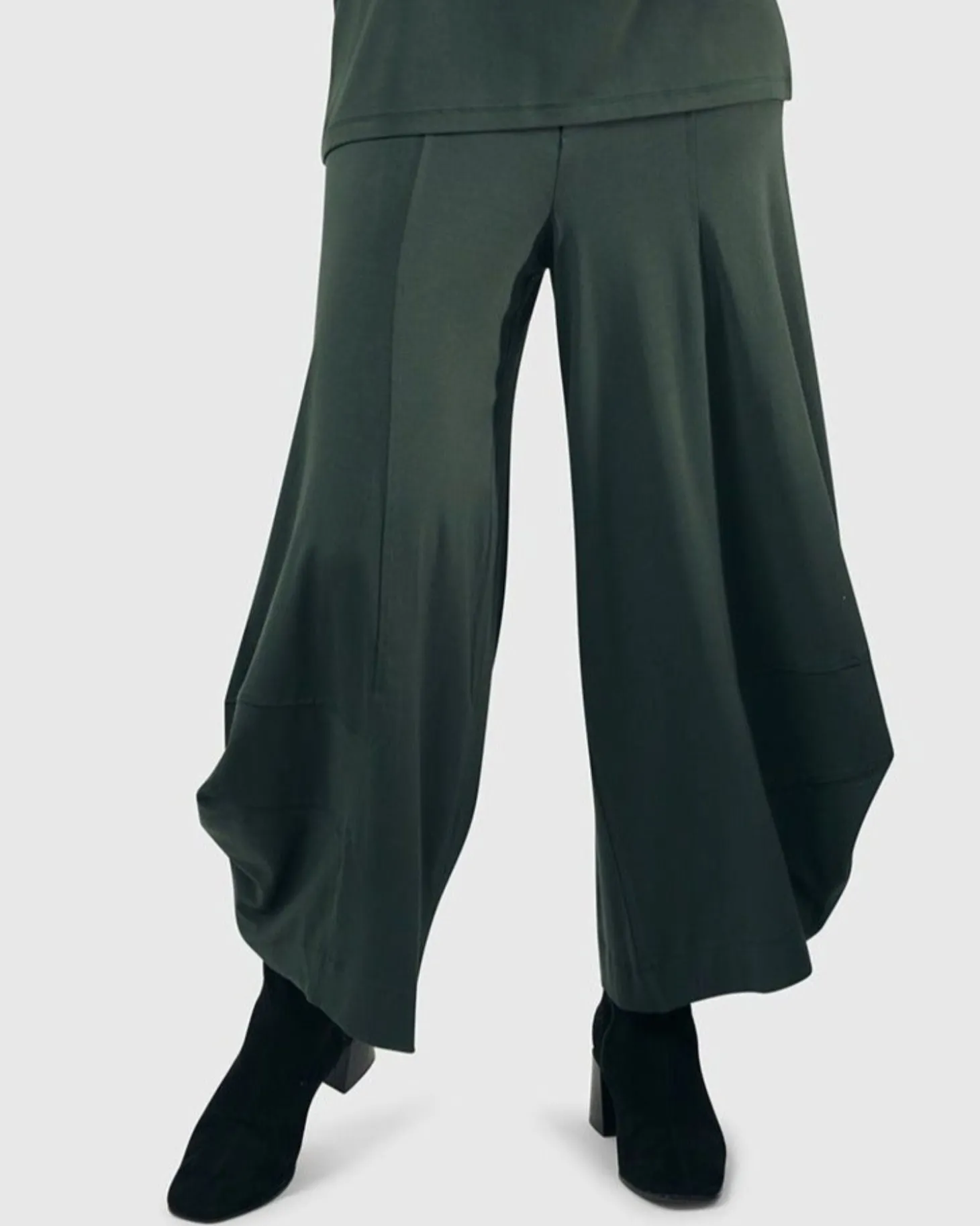Essential Punto Pants, Green