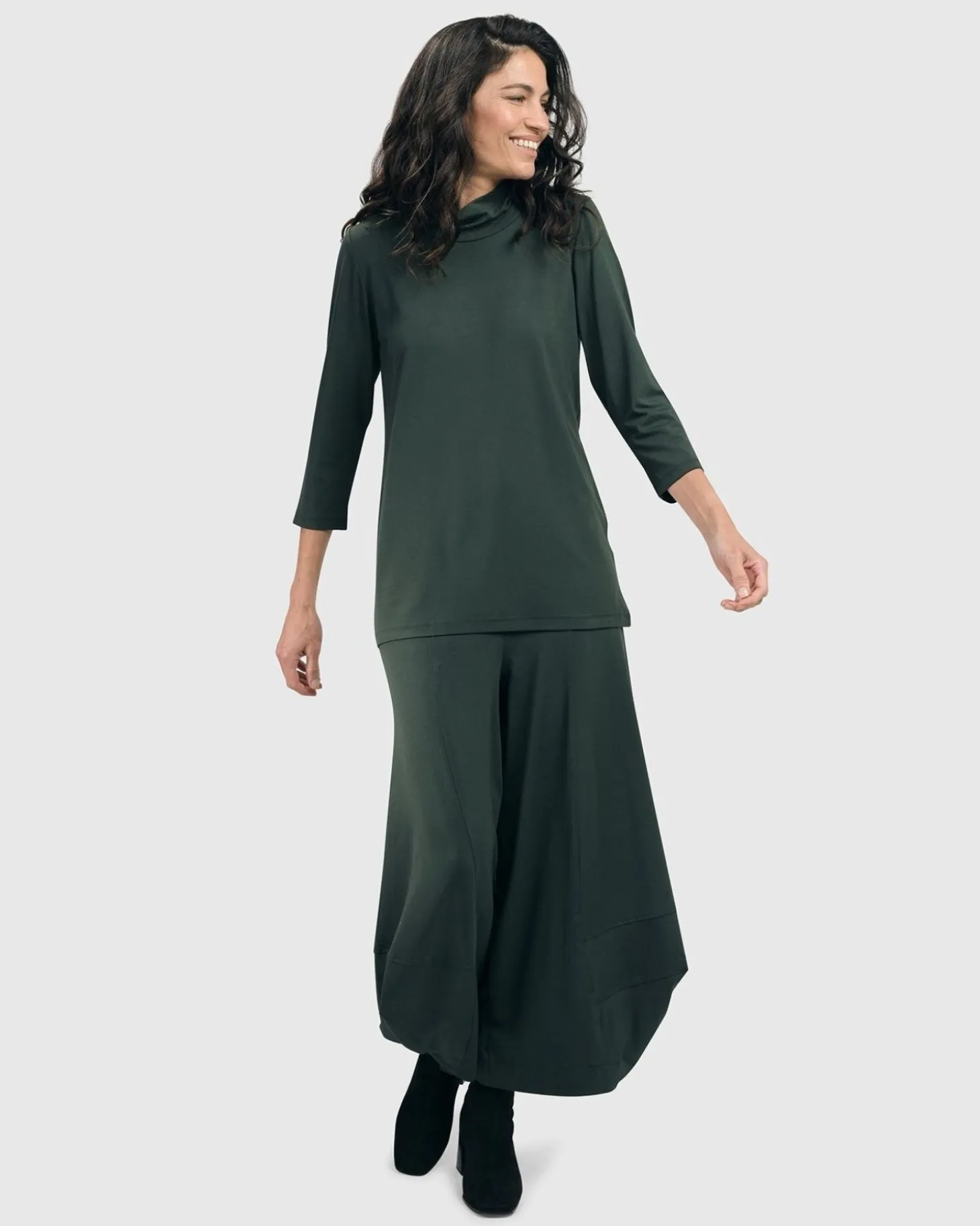 Essential Punto Pants, Green