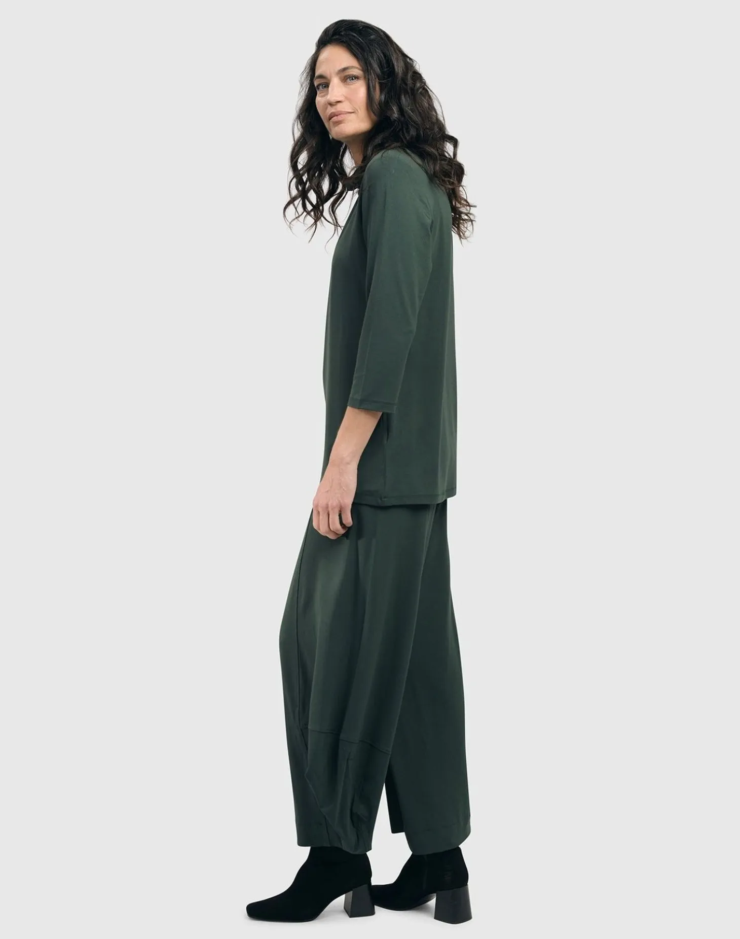 Essential Punto Pants, Green
