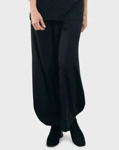 Essential Punto Pants, Tall, Black