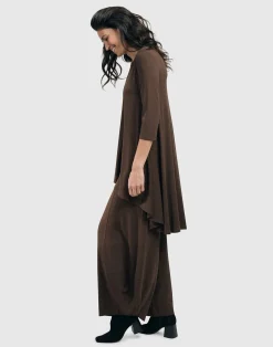 Essential Punto Pants, Tall, Coffee
