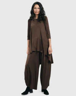 Essential Punto Pants, Tall, Coffee