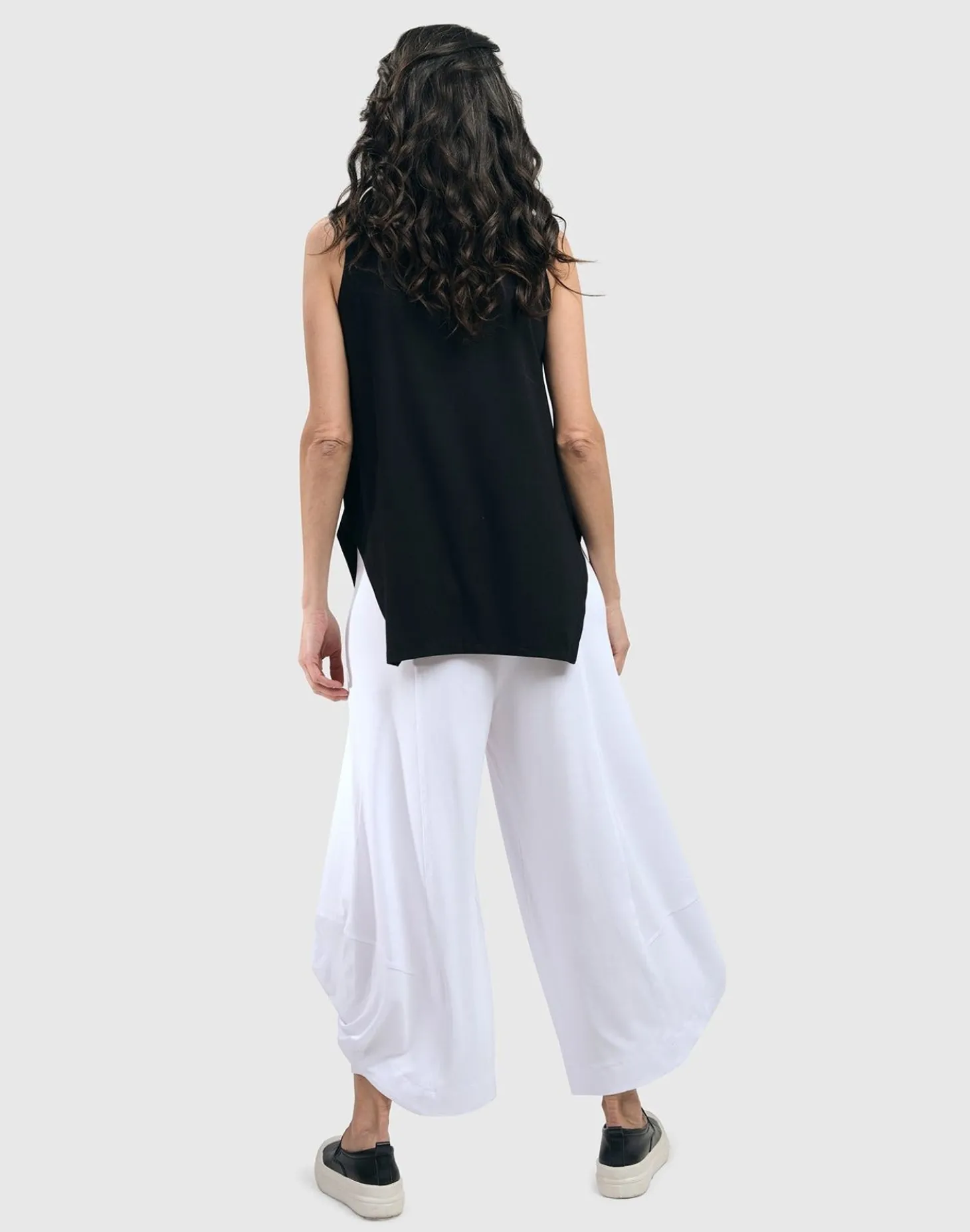Essential Punto Pants, White