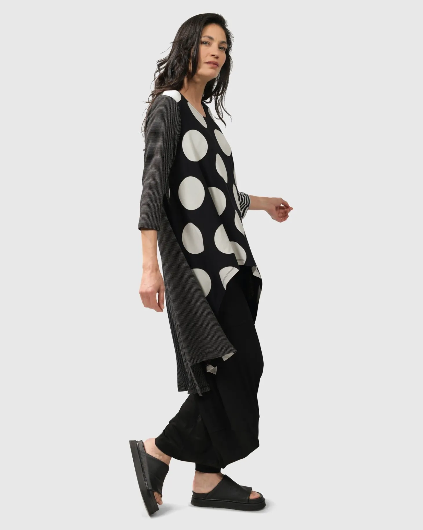 Essential Punto Pockets Pants, Black