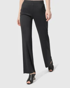 Essential Straight Leg Pants, Charcoal