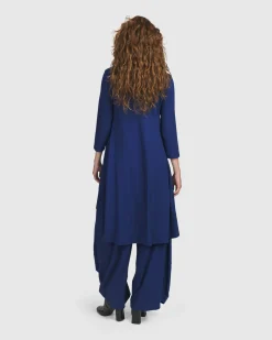 Essential Swing Tunic Top, Royal Blue