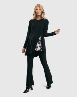 Essential Tekbika Bootcut Leggings, Black