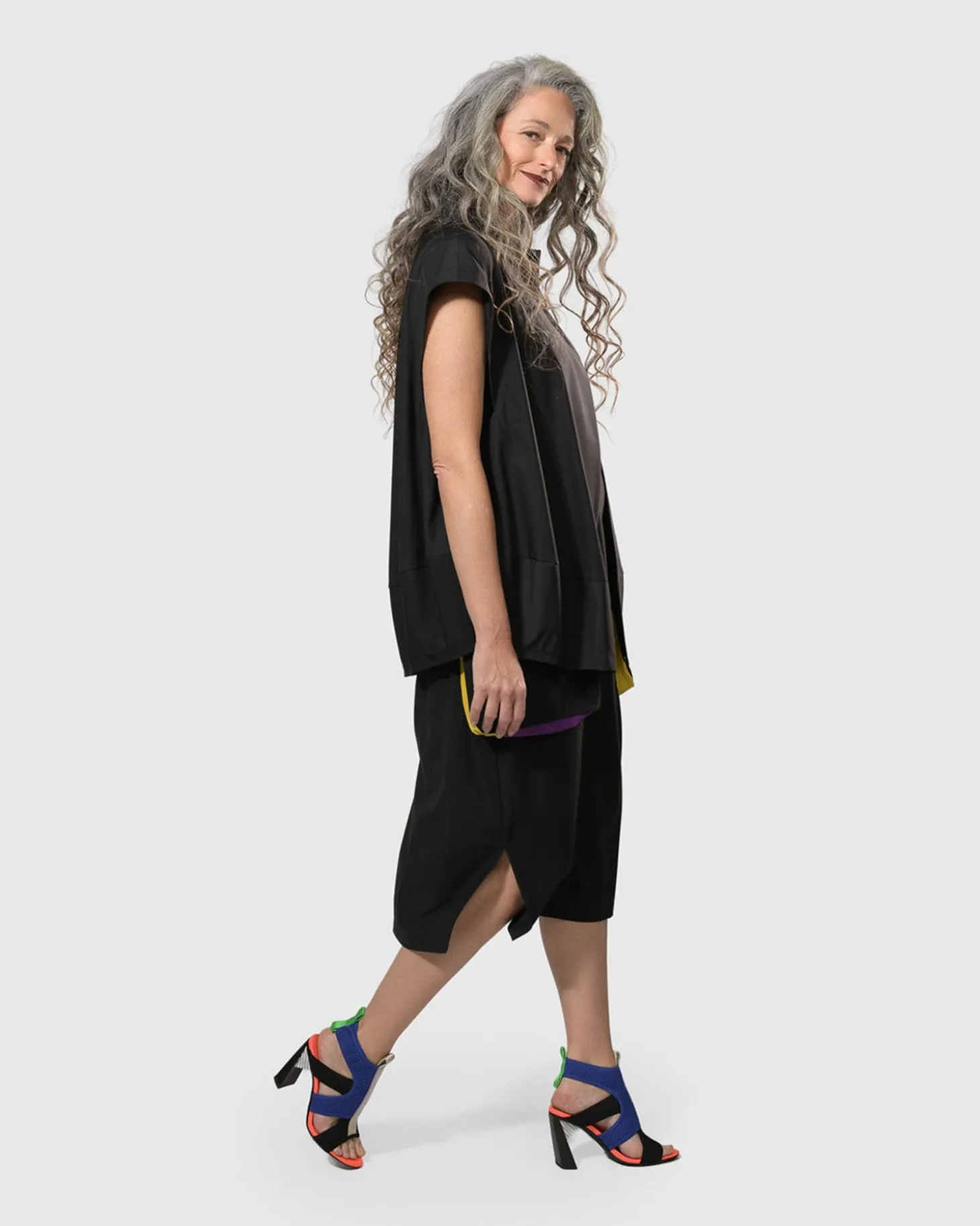 Essential Tekbika Go-To Vest Jacket, Black