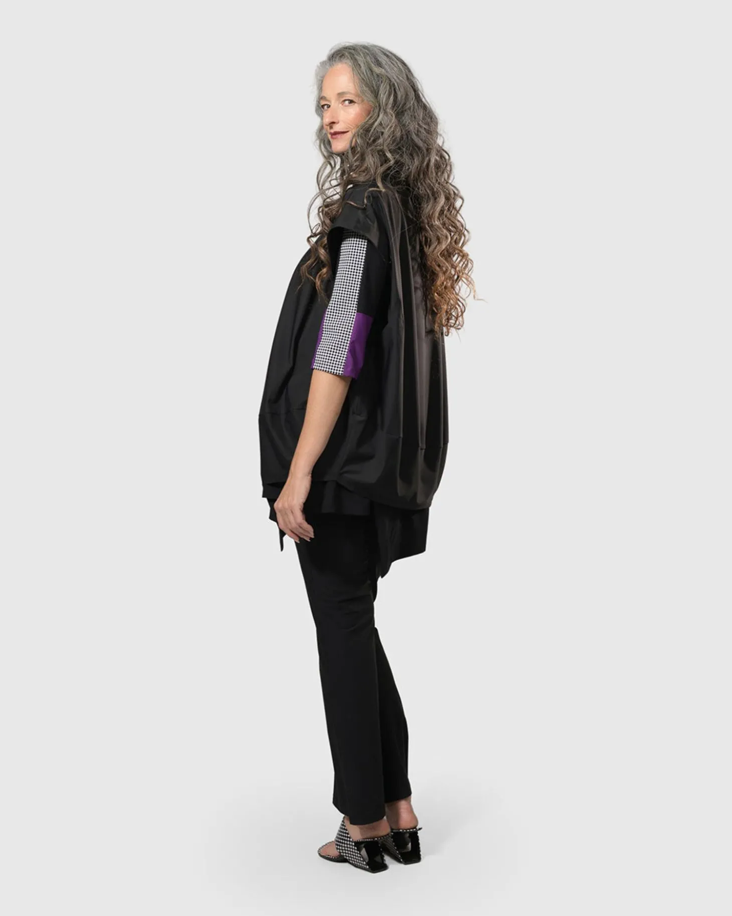 Essential Tekbika Go-To Vest Jacket, Black