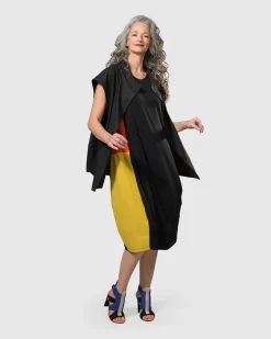 Essential Tekbika Go-To Vest Jacket, Black
