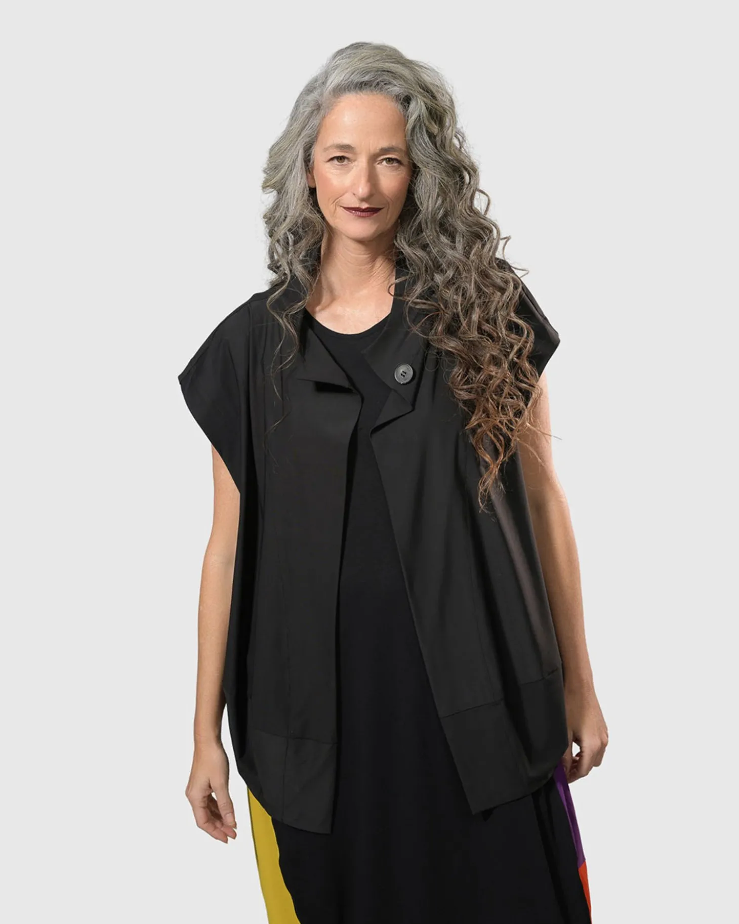 Essential Tekbika Go-To Vest Jacket, Black
